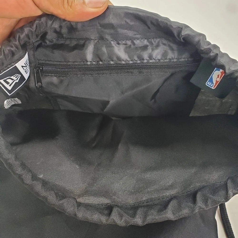 New Era Cleveland Cavaliers Logo Gym-sack Pullstring Bag Black
